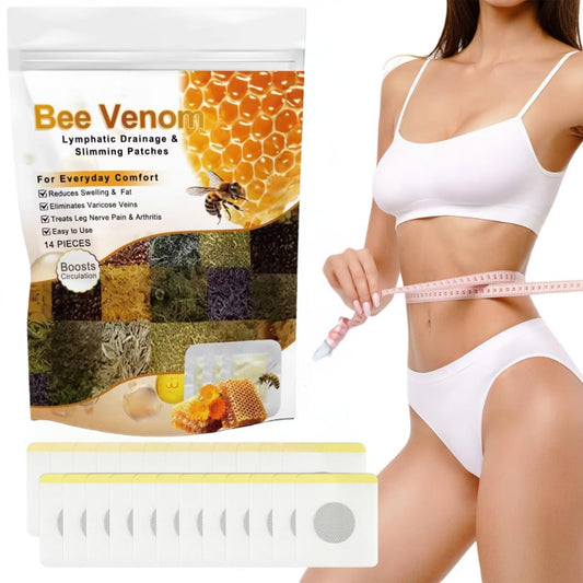 🌿Bee Venom Lymphatic Daiamage & Sliming Patches 🔥(Buy 1 Get 1 Free)🔥